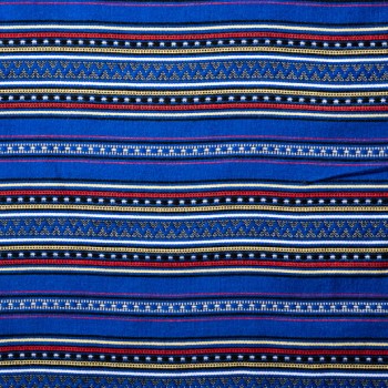 ΥΦΑΝΤΟ ΥΦΑΣΜΑ ΡΙΓΕ ΤΥΠΟΥ ΡΟΥΜΑΝIKO ΜΠΛΕ